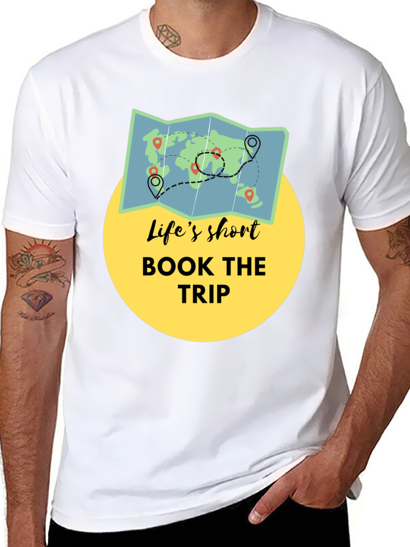 Lifes Short Book The Trip T-Shirt
