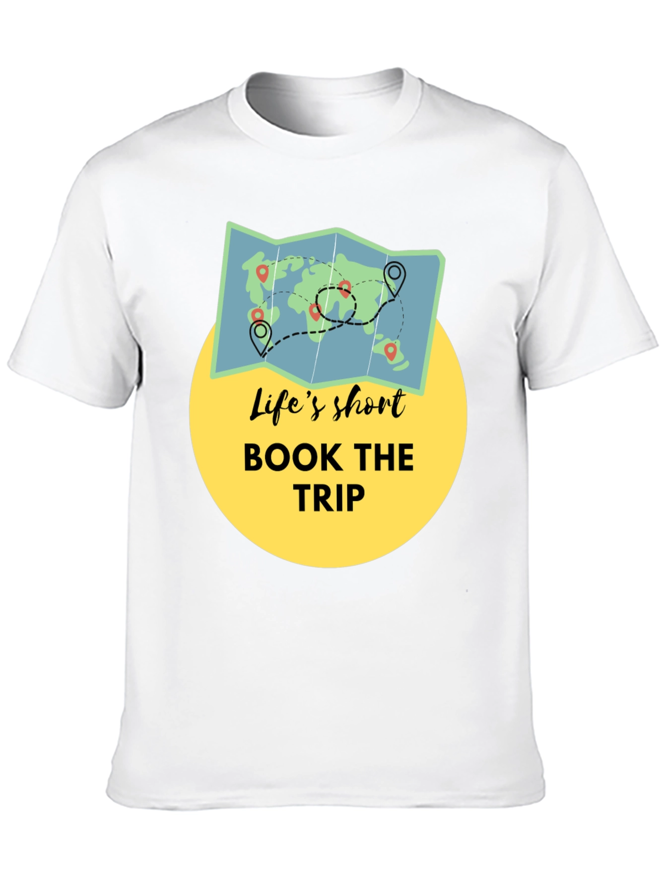 Lifes Short Book The Trip T-Shirt