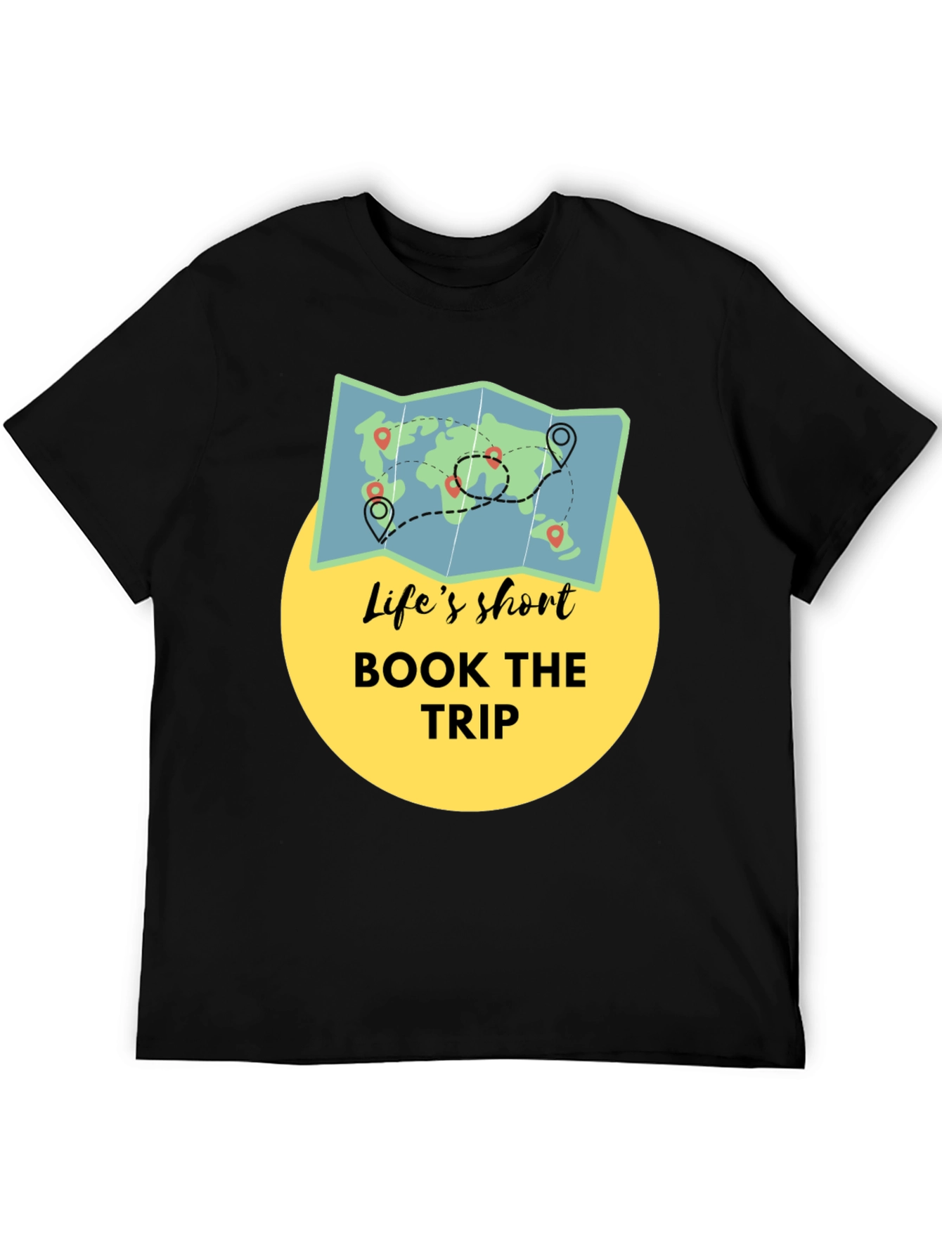 Lifes Short Book The Trip T-Shirt
