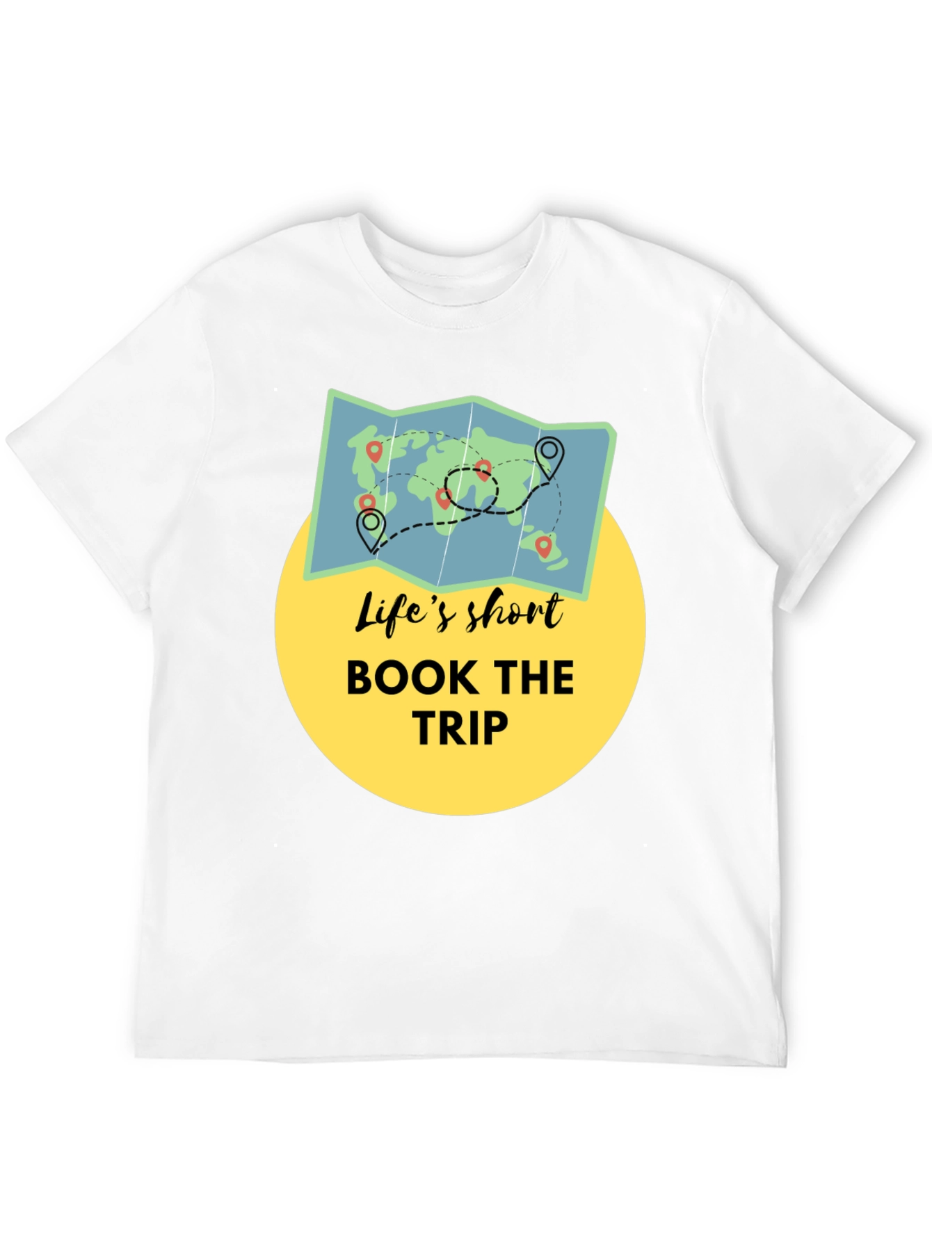Lifes Short Book The Trip T-Shirt