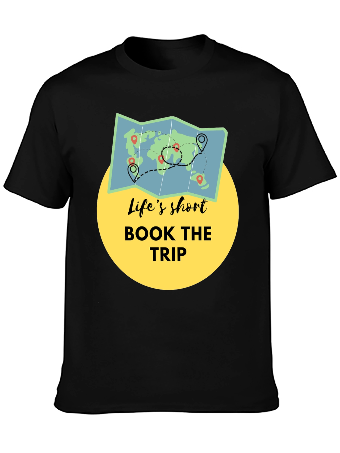 Lifes Short Book The Trip T-Shirt