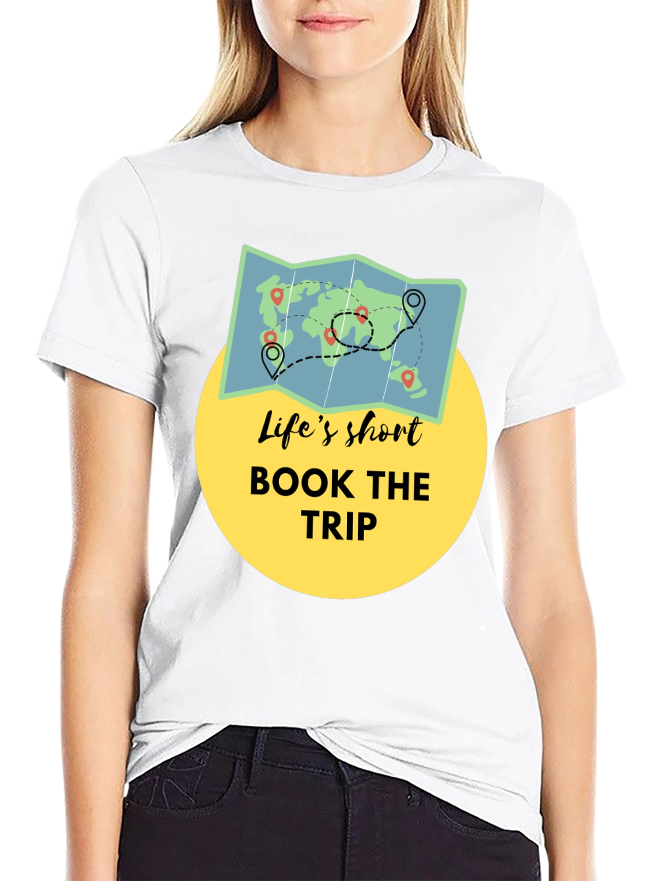 Lifes Short Book The Trip T-Shirt