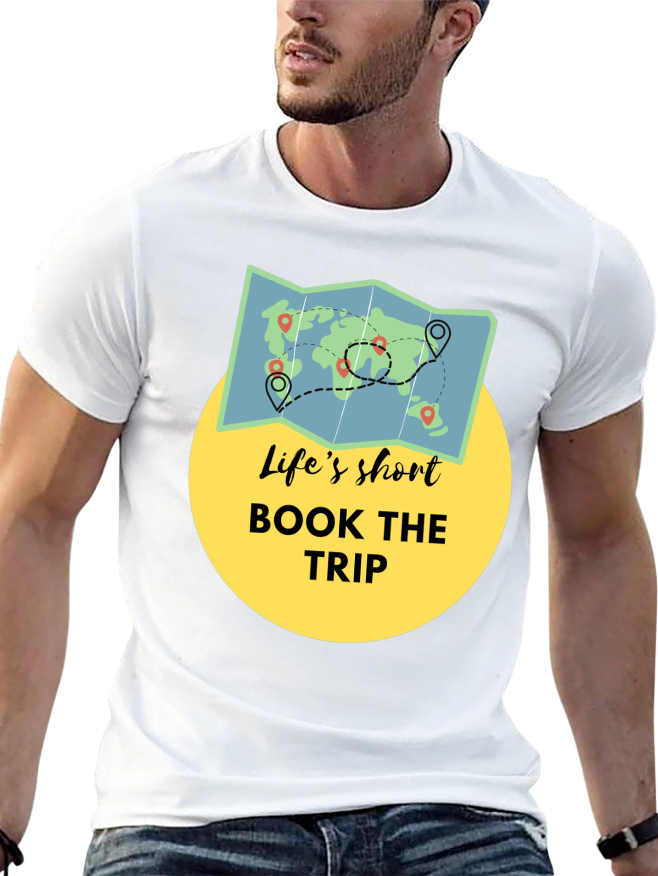 Lifes Short Book The Trip T-Shirt