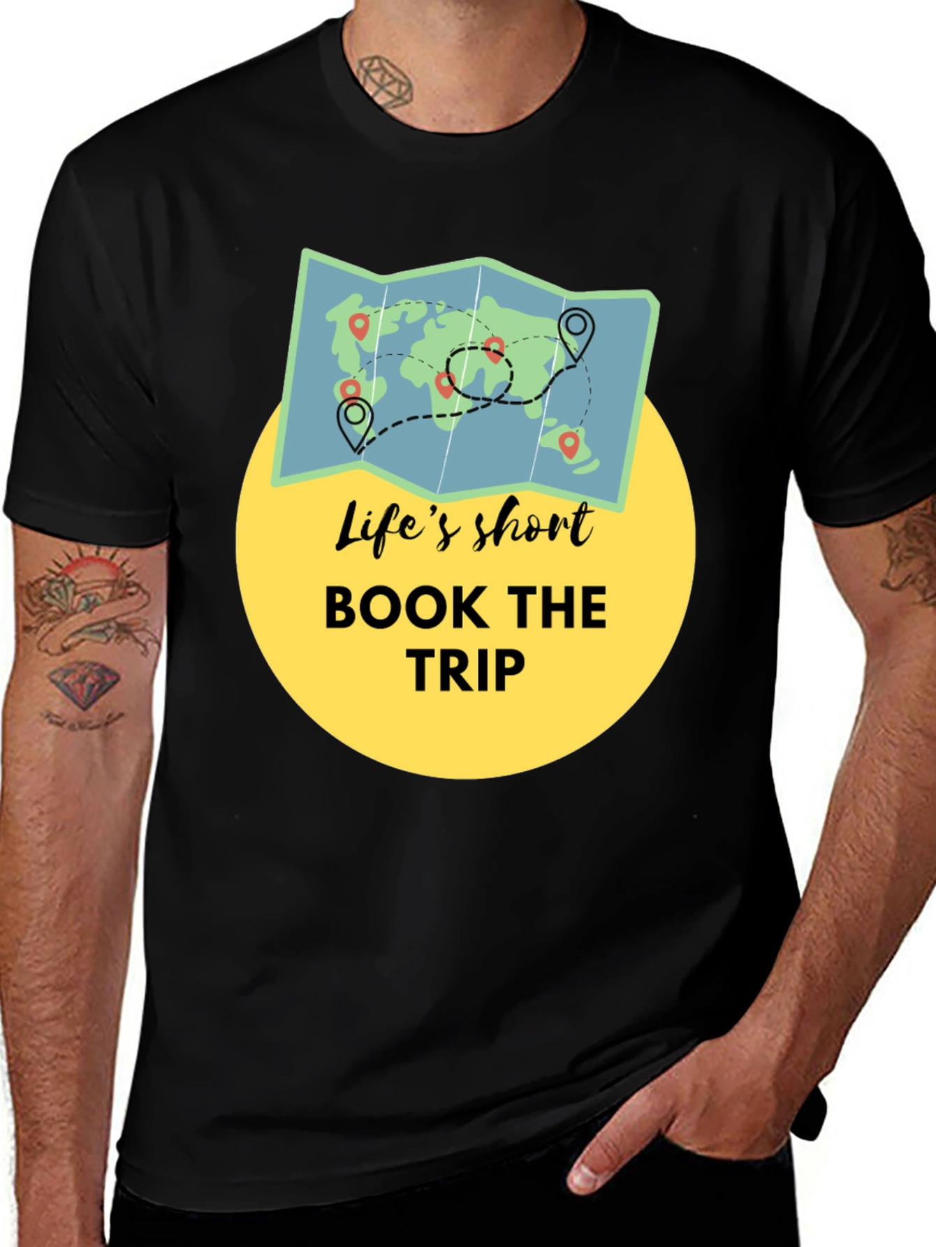 Lifes Short Book The Trip T-Shirt