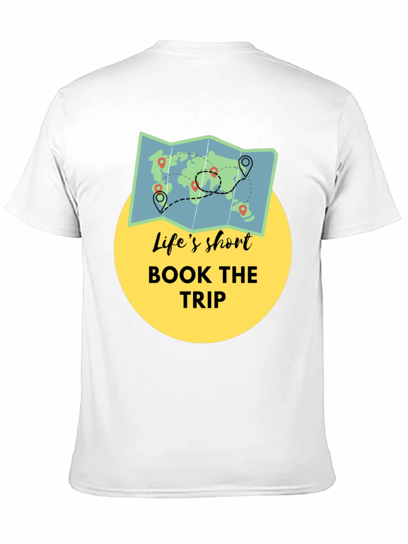 Lifes Short Book The Trip T-Shirt