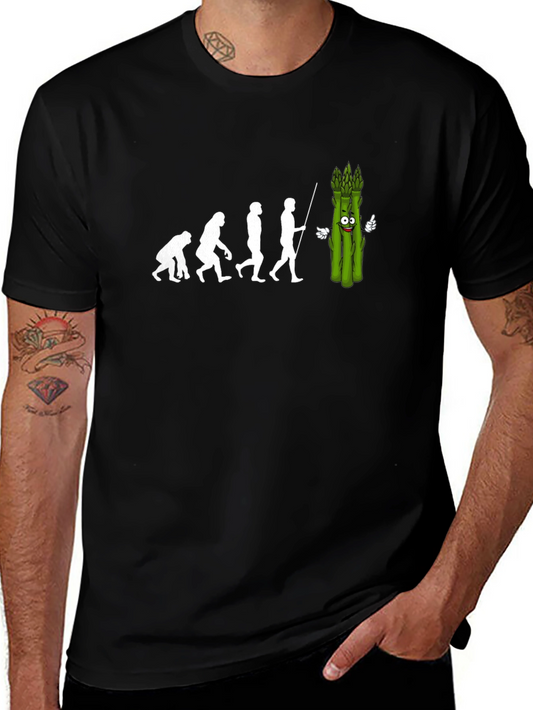 Evolution of Asparagus Funny T-Shirt