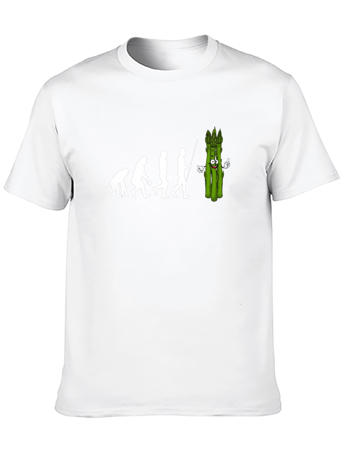 Evolution of Asparagus Funny T-Shirt