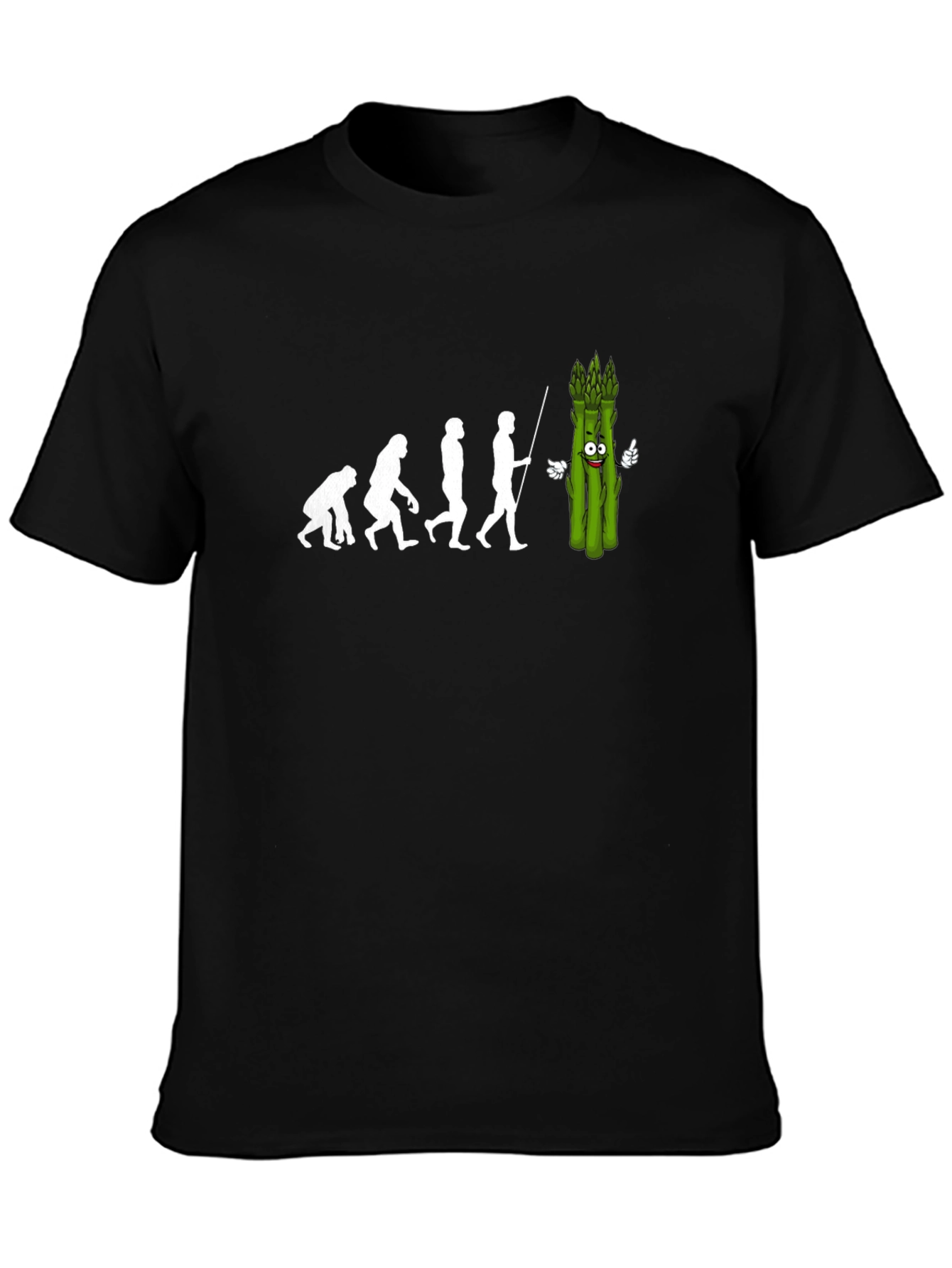 Evolution of Asparagus Funny T-Shirt