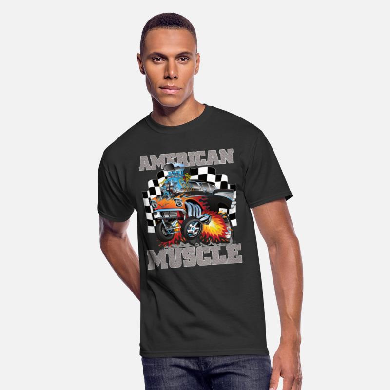 Muscle Cars High Performance Race Car Drag Racing