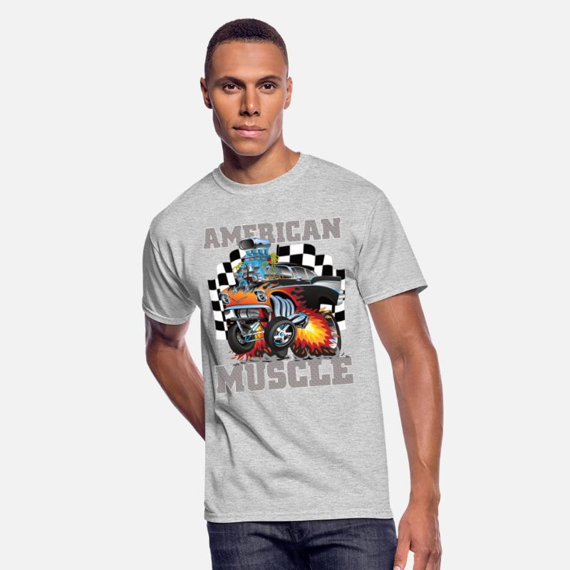 Muscle Cars High Performance Race Car Drag Racing