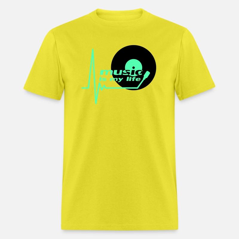 Music is my Party Life Vinyl Record Plate Pulse