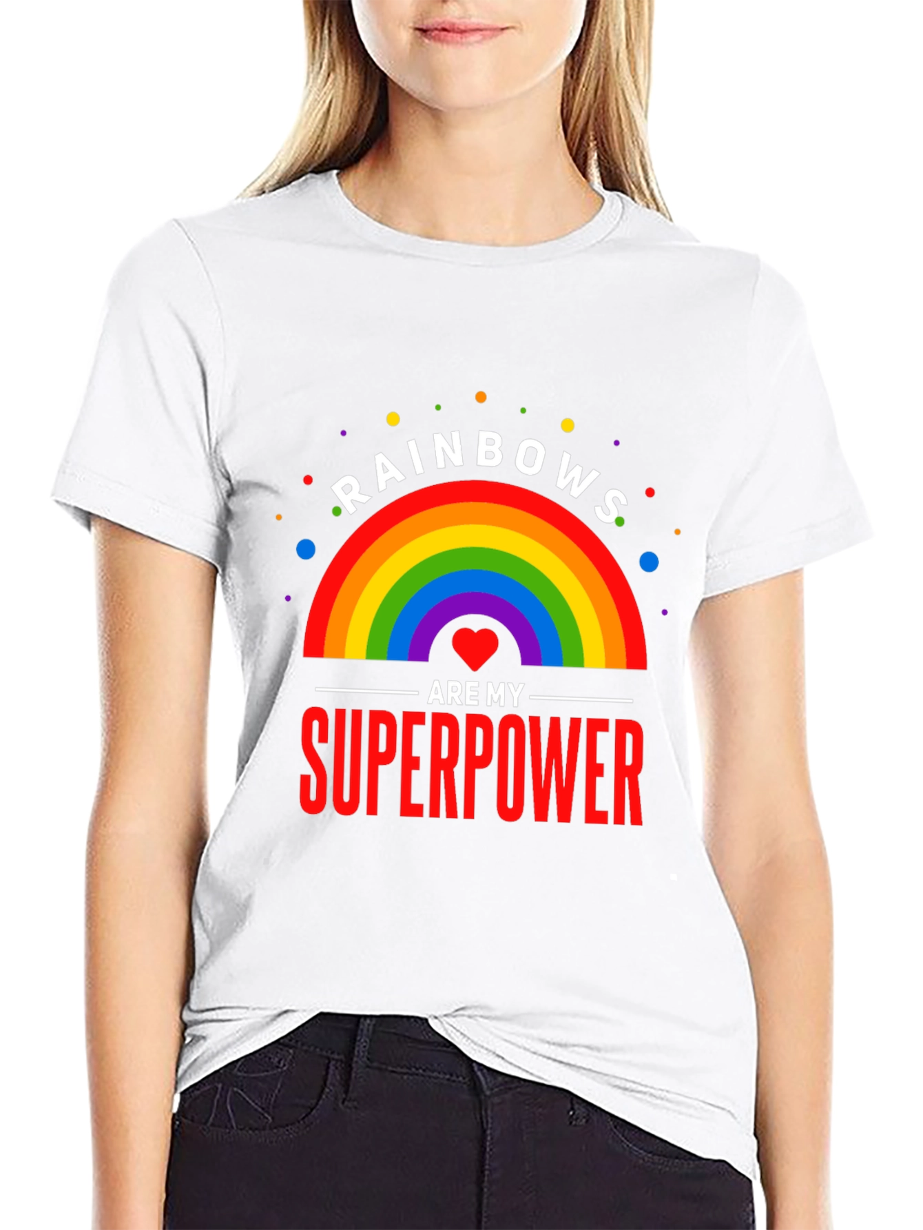 Rainbows Are My Superpower Graphic Tee