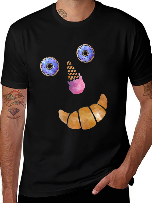 Funny Dessert Face T-Shirt