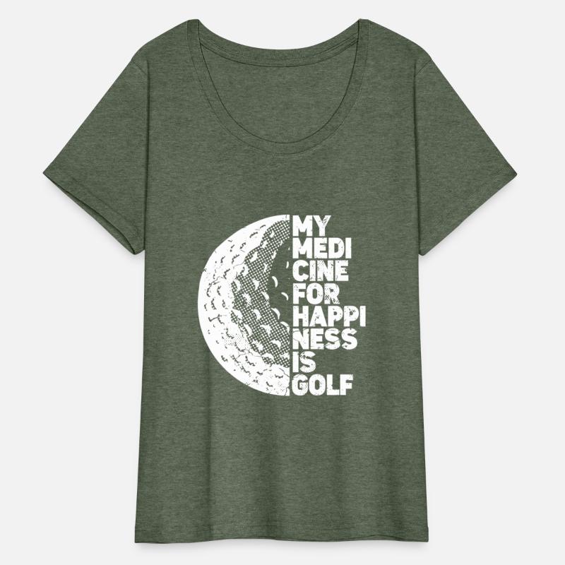 My Medicine for Happiness Ball Sports Athlete Golf