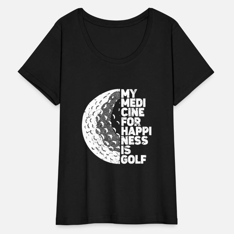 My Medicine for Happiness Ball Sports Athlete Golf