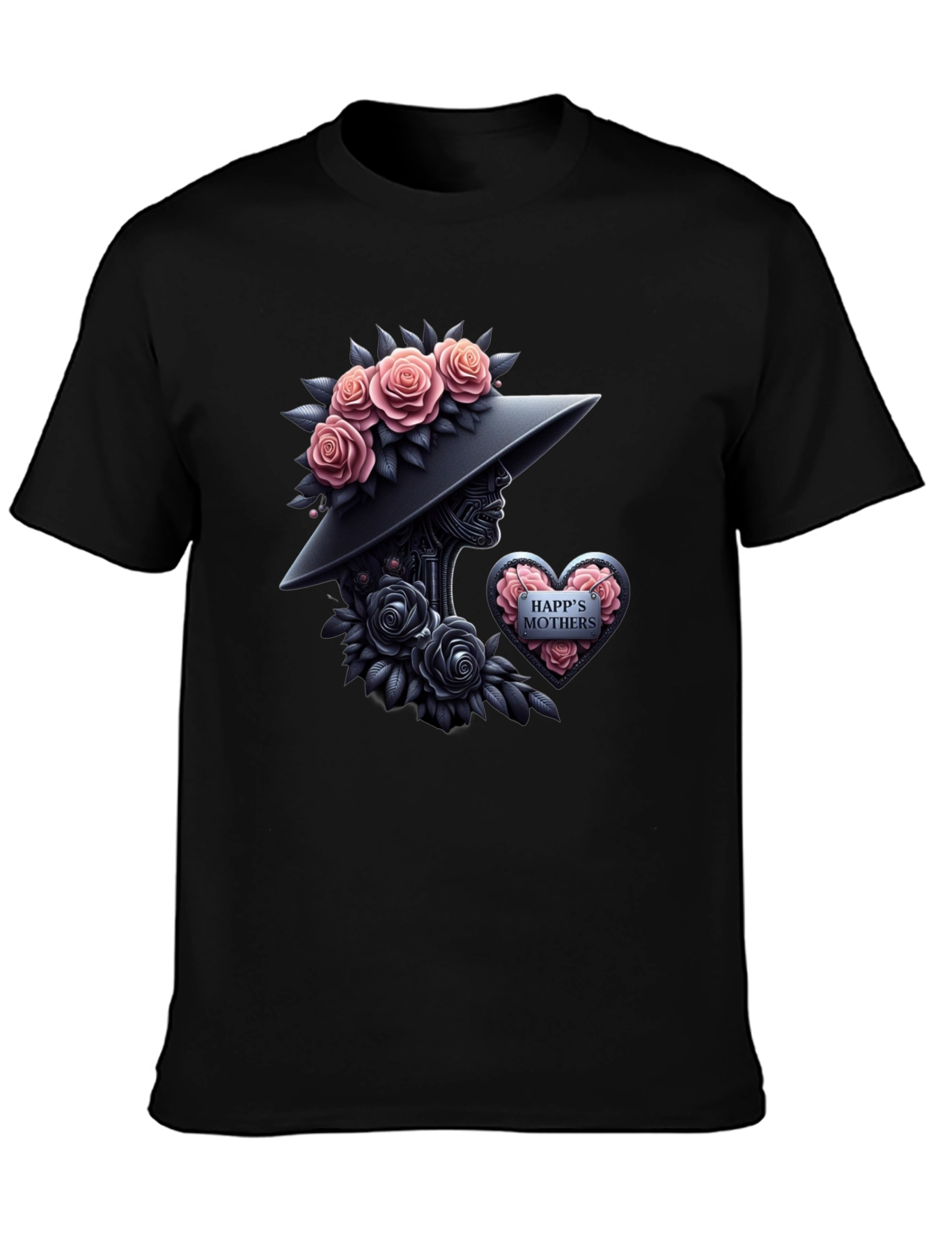 Floral Happy Mothers Day T-Shirt