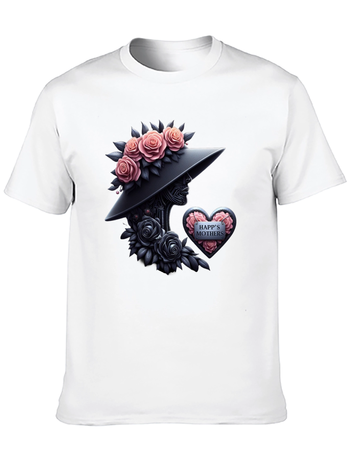 Floral Happy Mothers Day T-Shirt