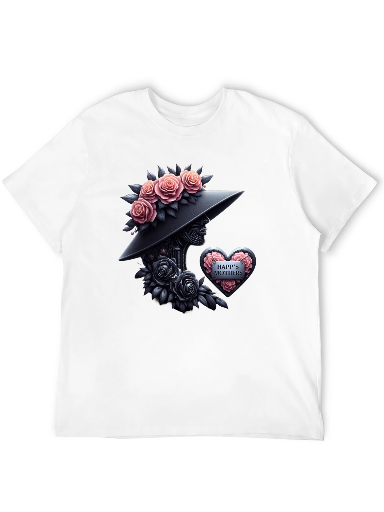 Floral Happy Mothers Day T-Shirt