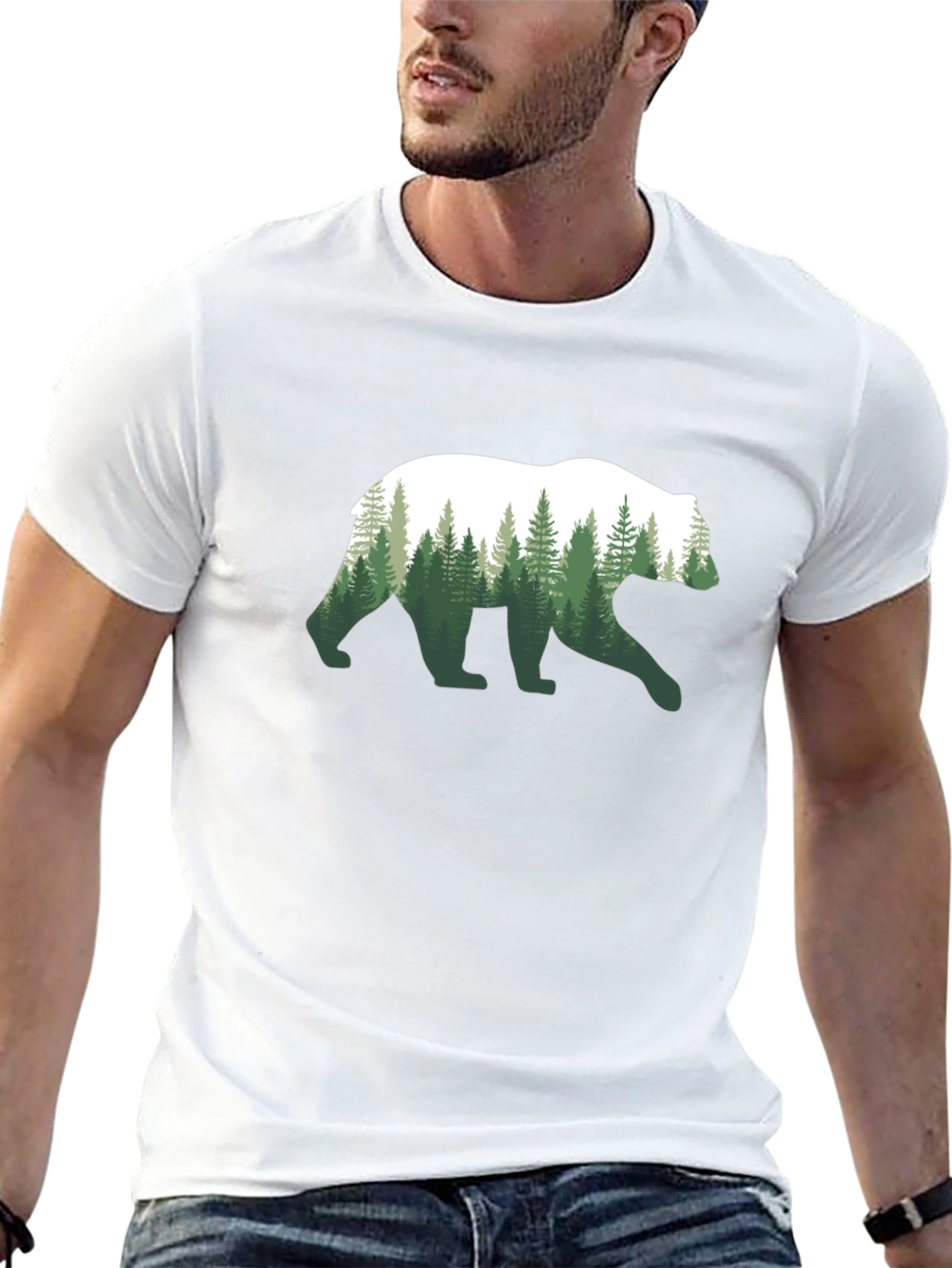 Nature Bear Graphic Tee
