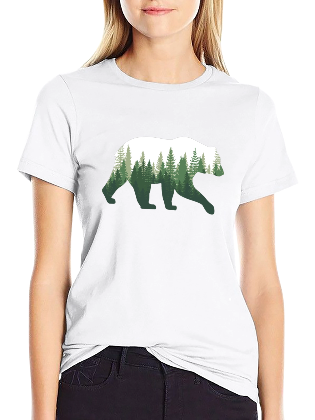 Nature Bear Graphic Tee