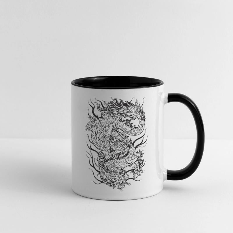 Mythical Asian Dragon Asia Design