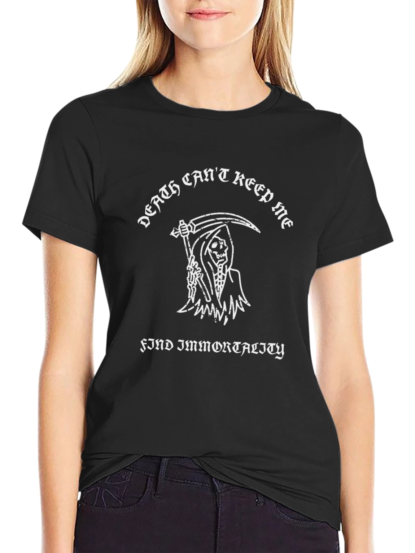 Death Cant Keep Me Grim Reaper T-Shirt