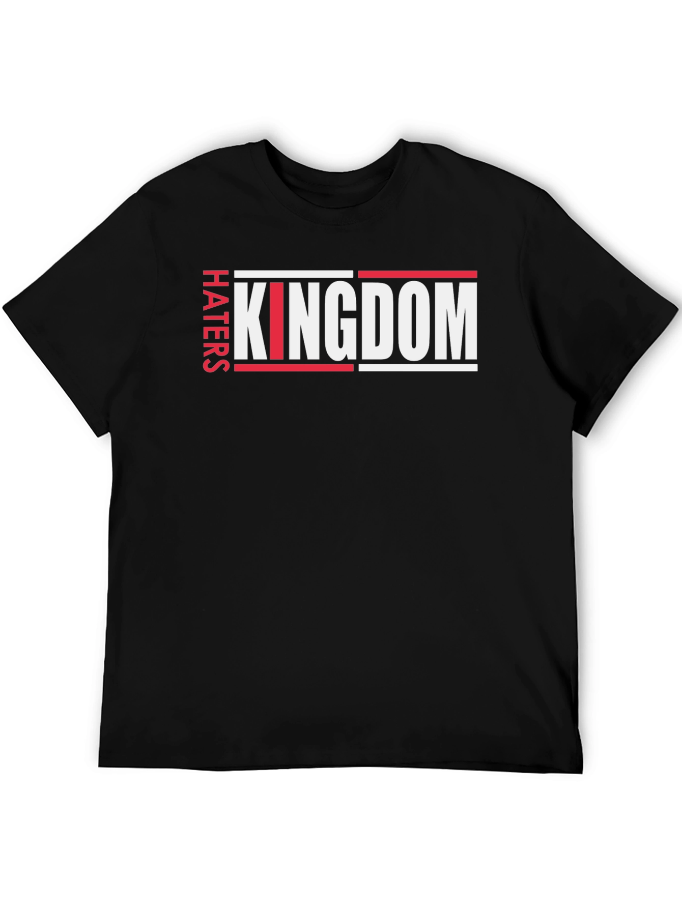 Haters Kingdom Black Graphic Tee