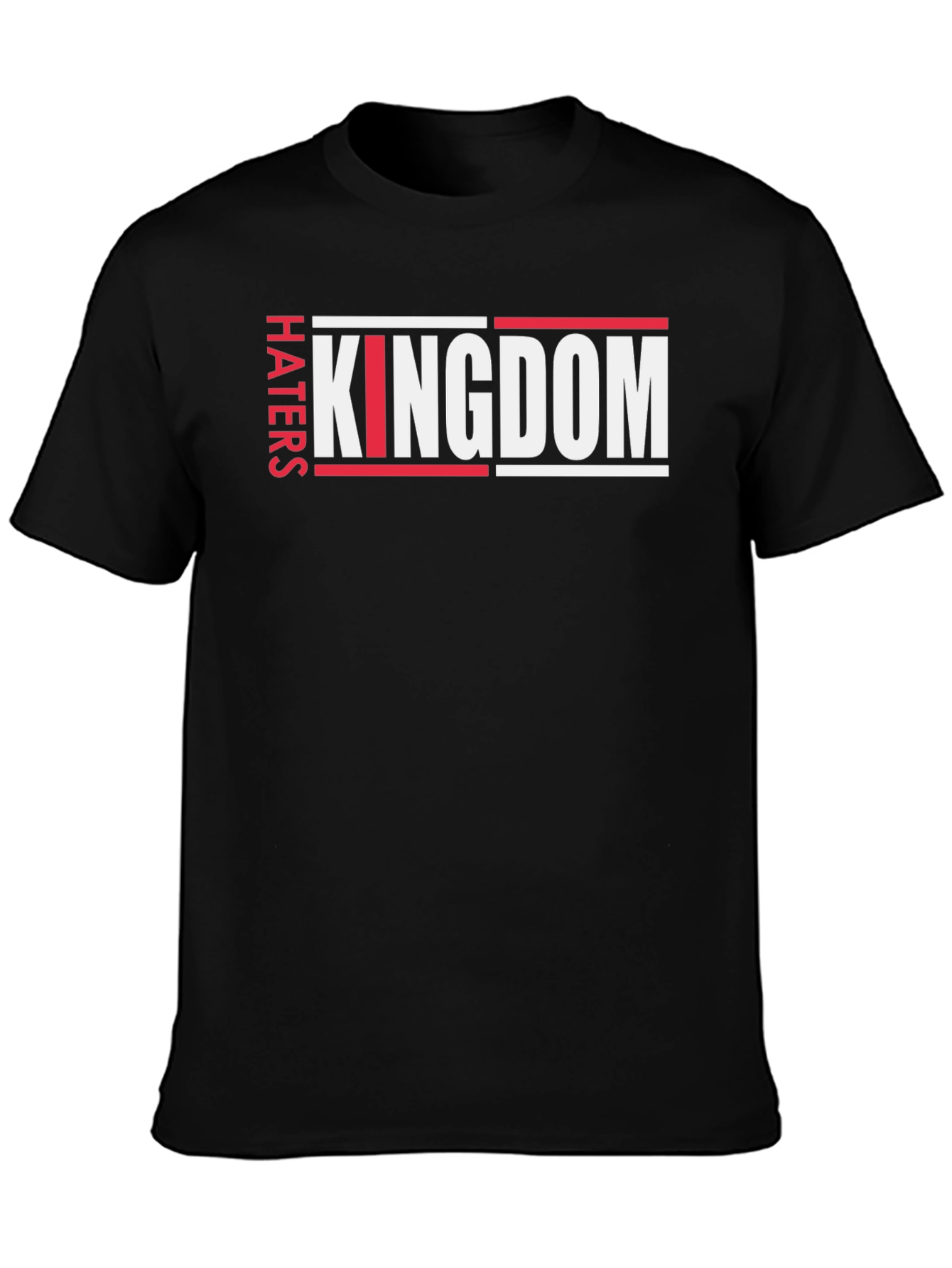 Haters Kingdom Black Graphic Tee