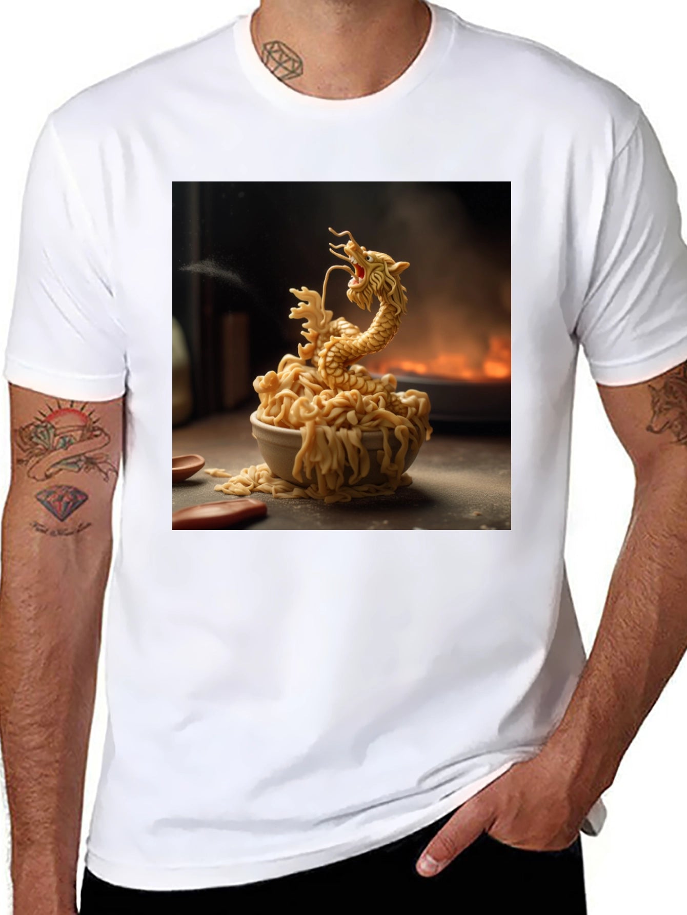 Dragon Noodles Graphic Tee
