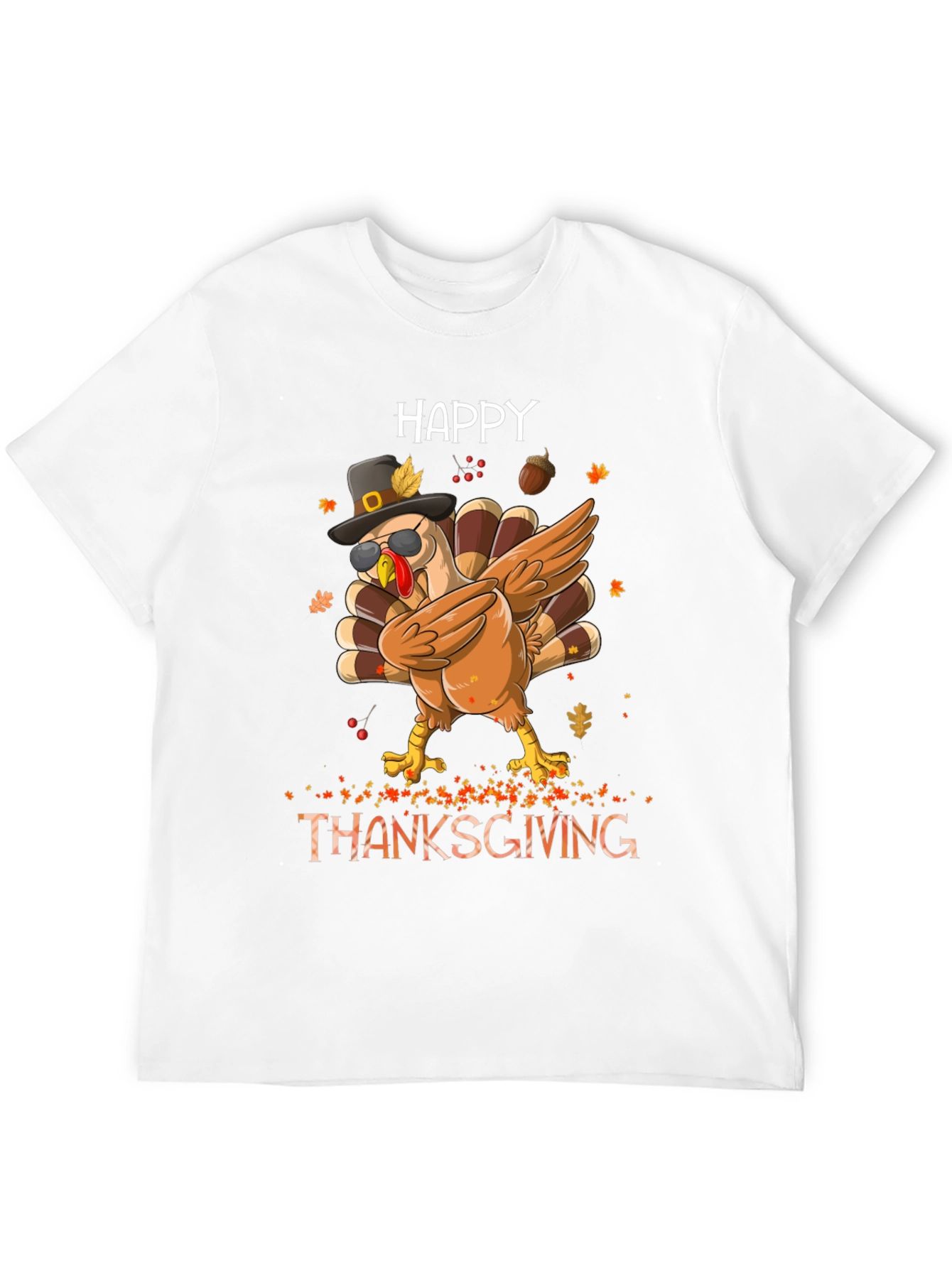 Happy Thanksgiving Turkey T-Shirt