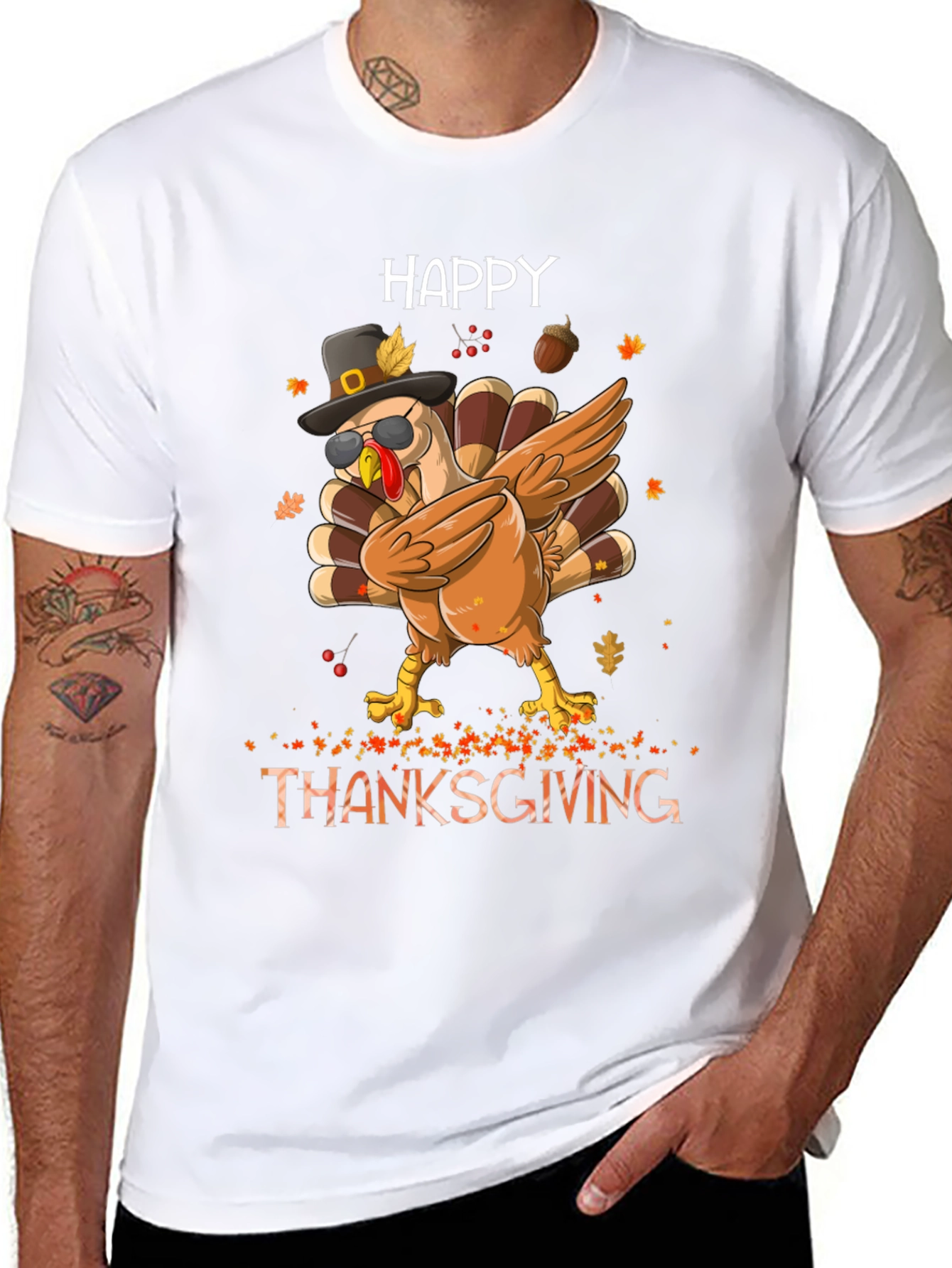Happy Thanksgiving Turkey T-Shirt