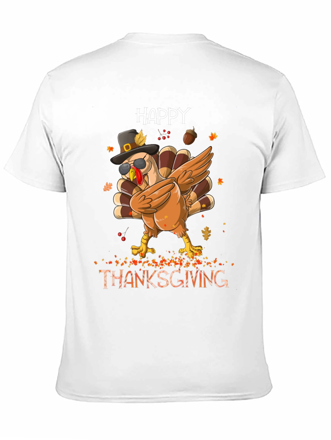 Happy Thanksgiving Turkey T-Shirt