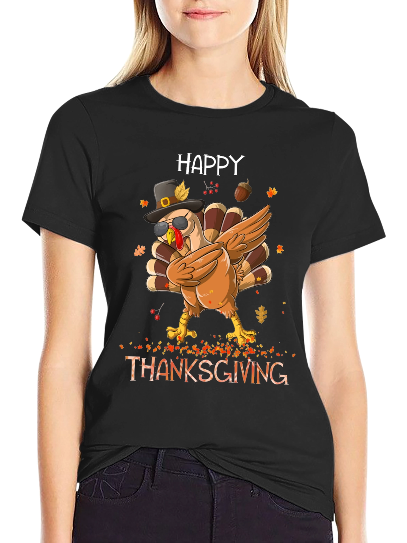 Happy Thanksgiving Turkey T-Shirt
