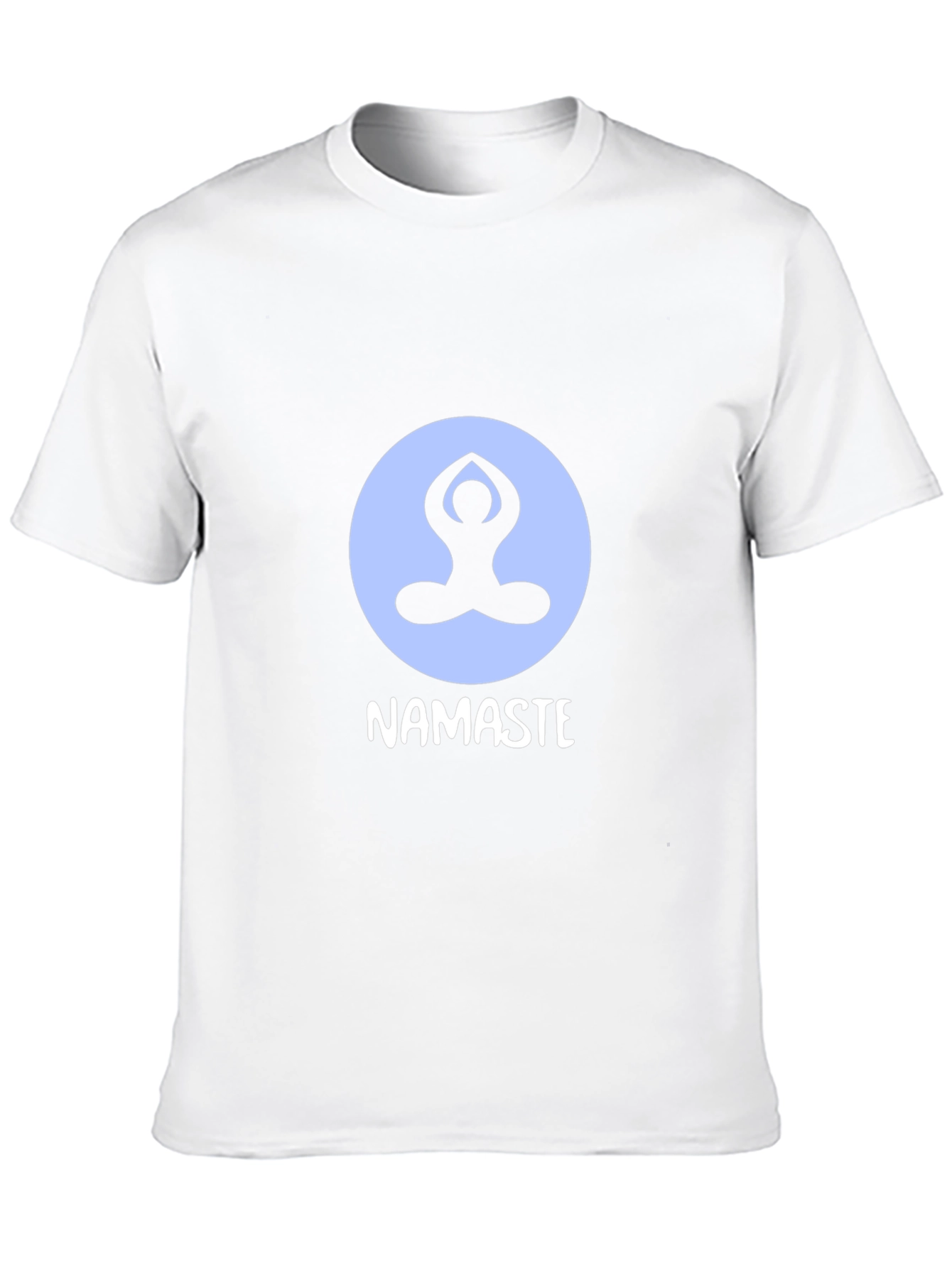 Namaste Yoga Graphic T-Shirt - Black