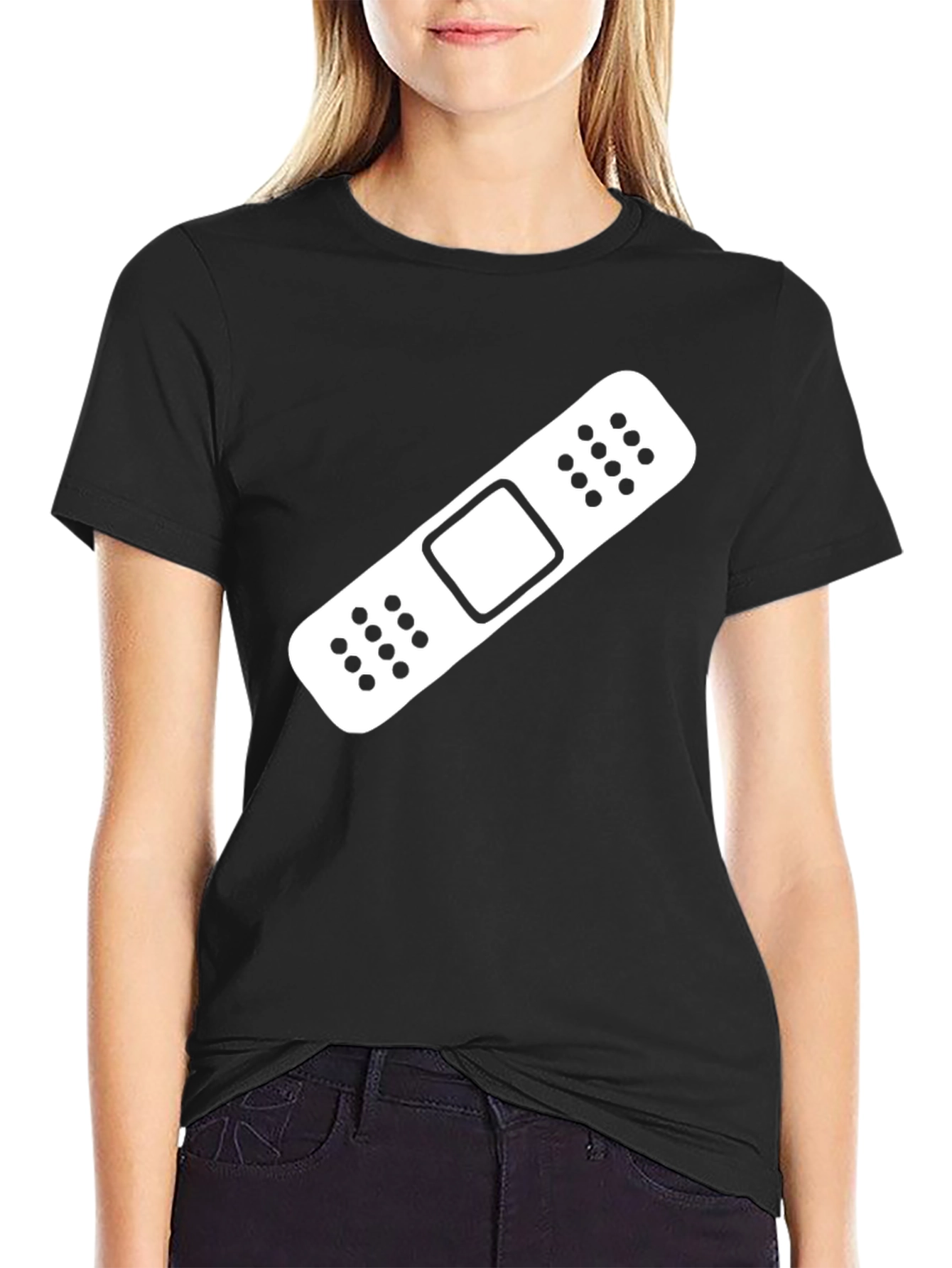 Novelty Band-Aid Graphic Tee