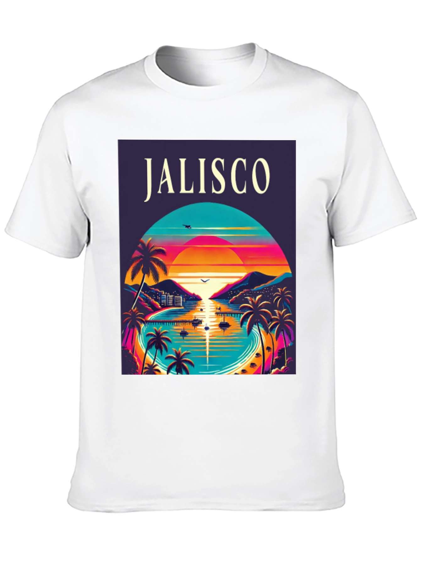 Jalisco Retro Graphic Tee - Vacation Vibes