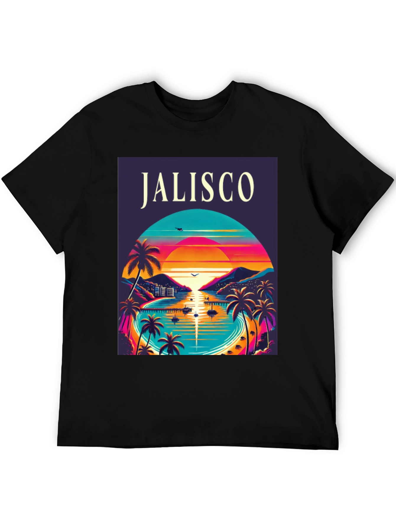 Jalisco Retro Graphic Tee - Vacation Vibes