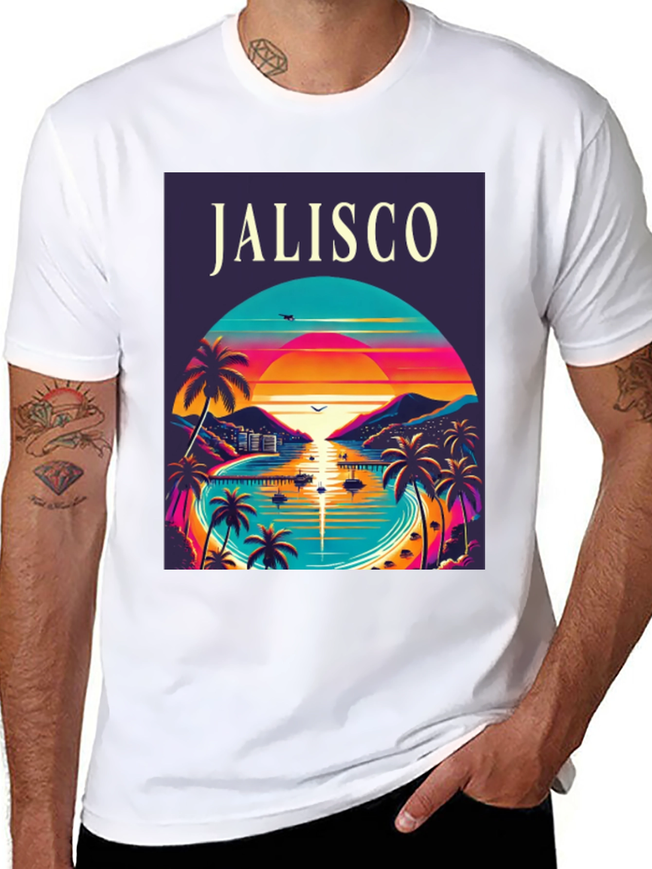Jalisco Retro Graphic Tee - Vacation Vibes
