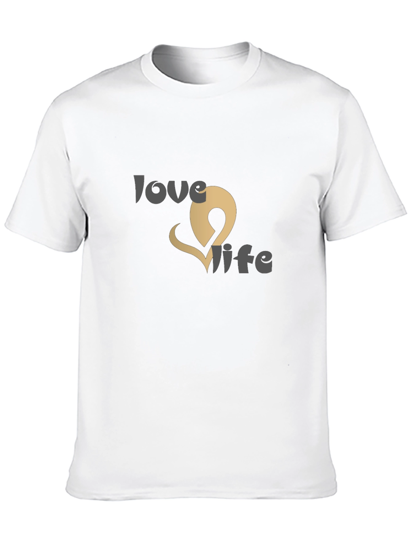 Love Life Graphic Tee - Stylish Casual Wear
