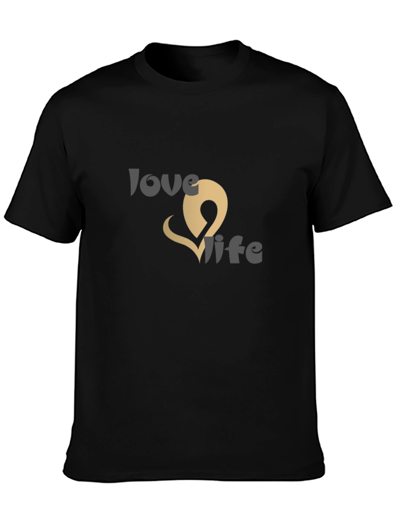 Love Life Graphic Tee - Stylish Casual Wear