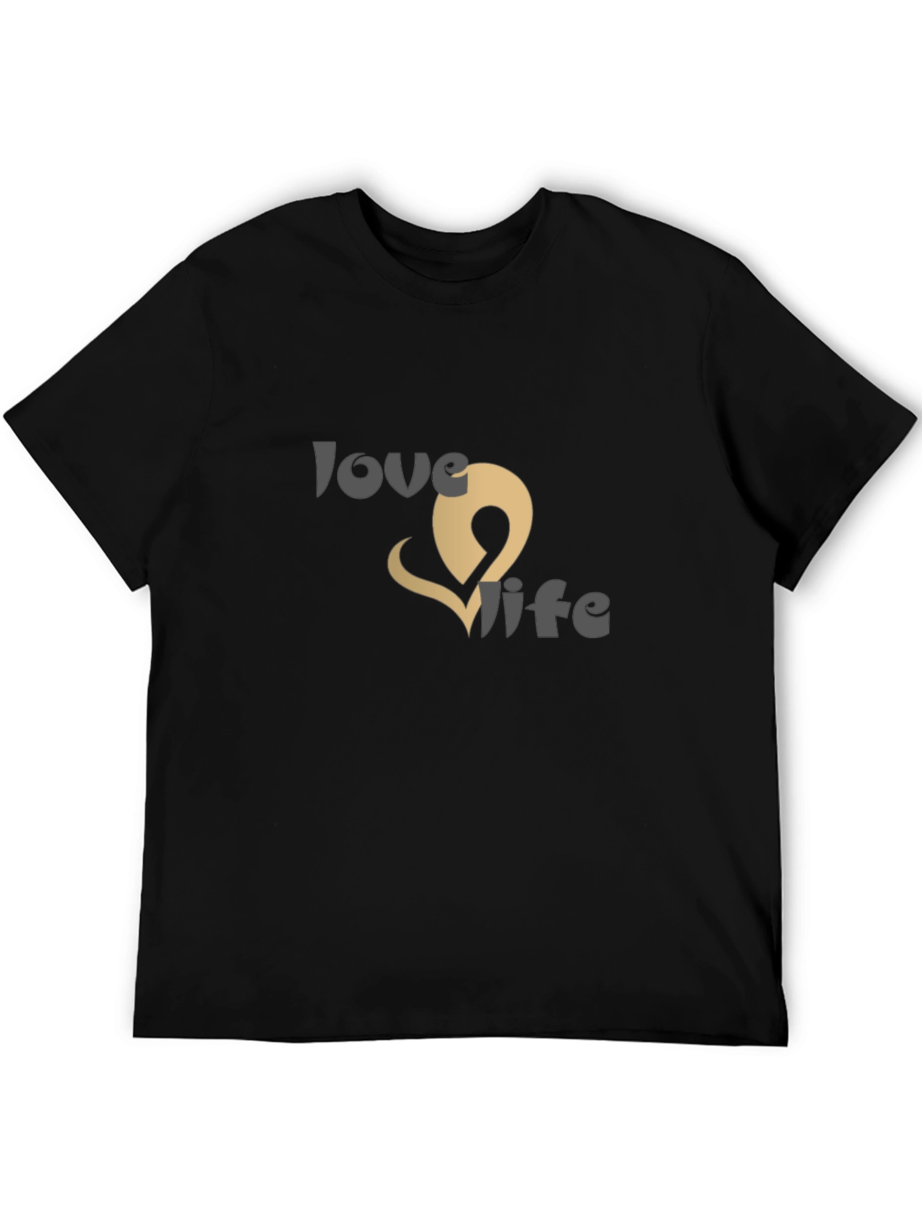 Love Life Graphic Tee - Stylish Casual Wear