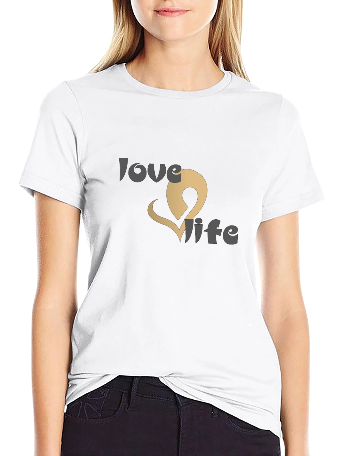 Love Life Graphic Tee - Stylish Casual Wear