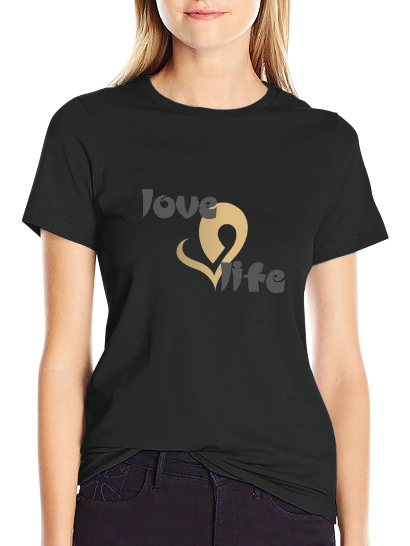 Love Life Graphic Tee - Stylish Casual Wear