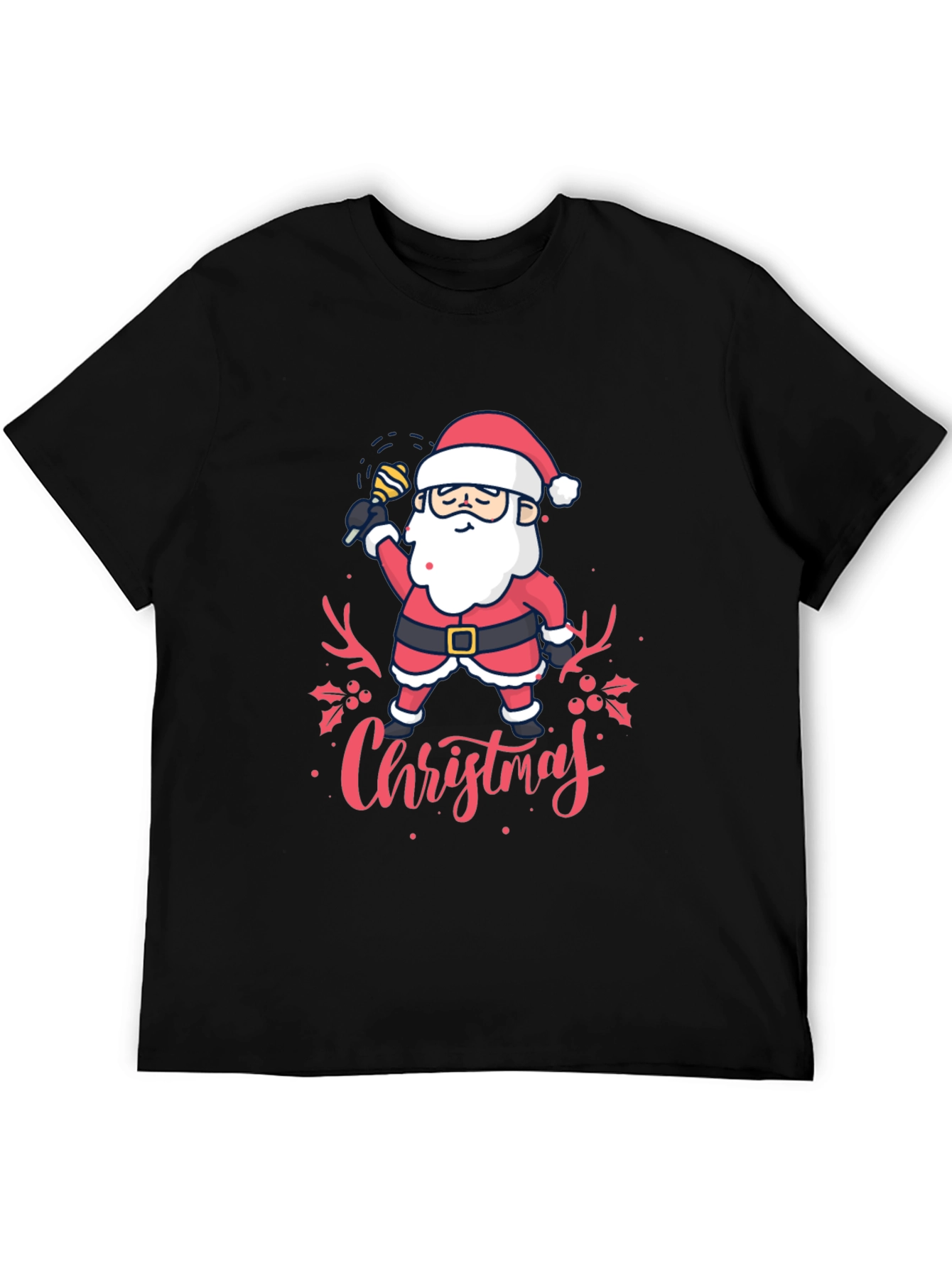 Christmas Santa Singing T-Shirt