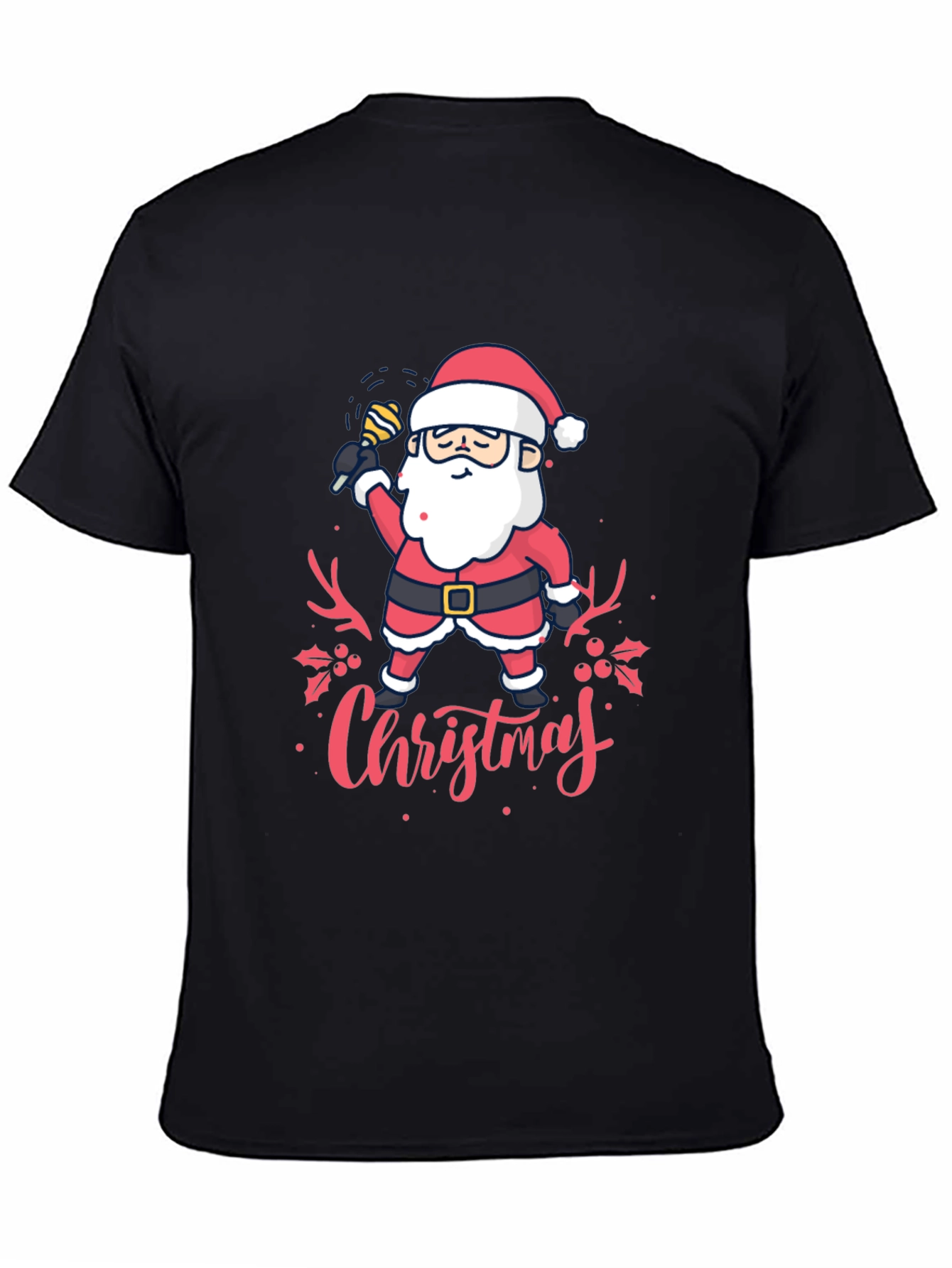 Christmas Santa Singing T-Shirt
