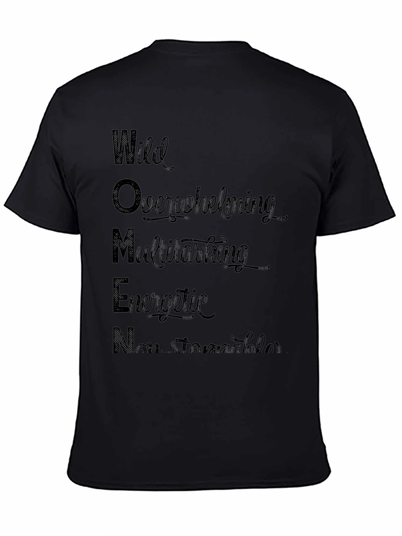 Wild Women Graphic Tee - Black