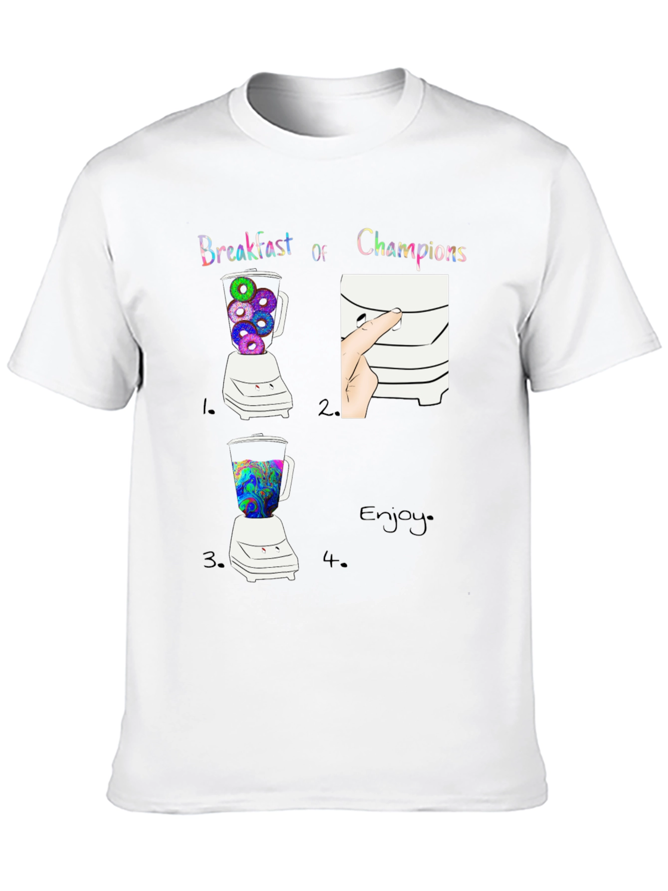 Breakfast of Champions Graphic T-Shirt