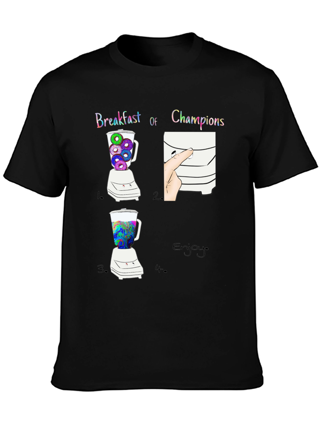 Breakfast of Champions Graphic T-Shirt