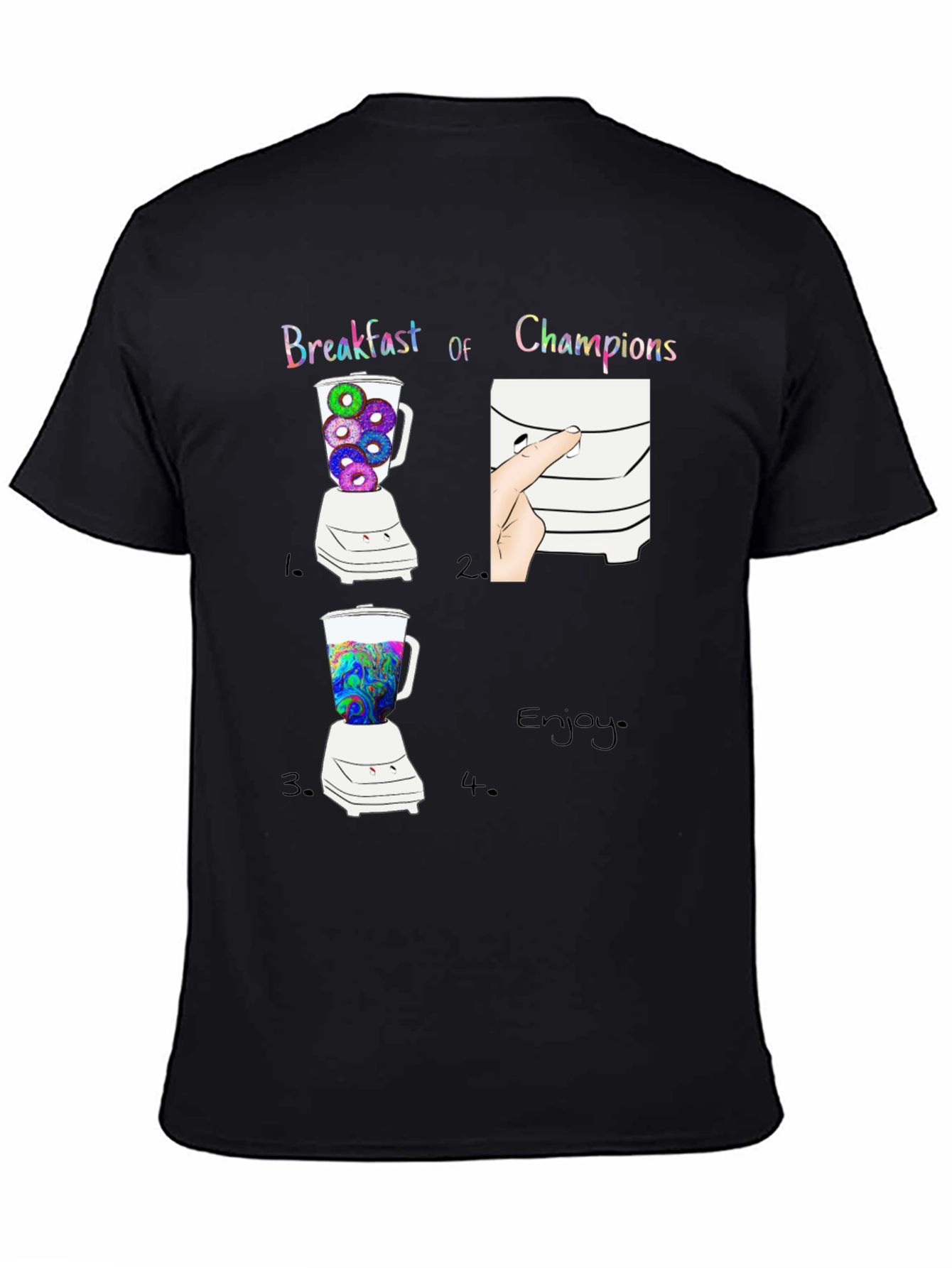 Breakfast of Champions Graphic T-Shirt