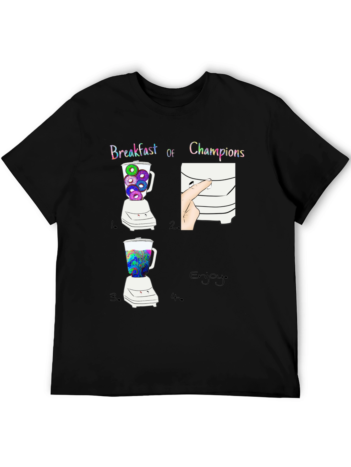 Breakfast of Champions Graphic T-Shirt